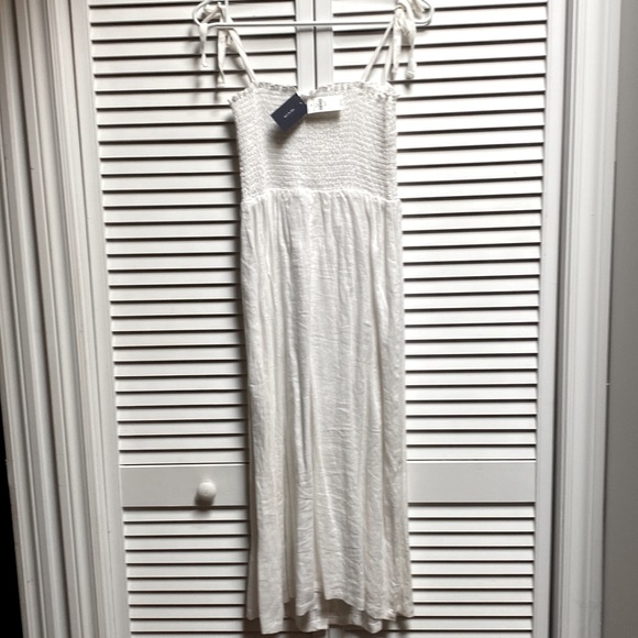 NWT 100% linen white summer dress ☀️🌈 - Picture 2 of 3